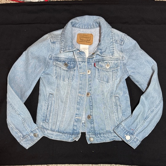 Levi's Other - Levi's Kids Classic Light Blue Jean Denim Jacket Girls Small 8-10